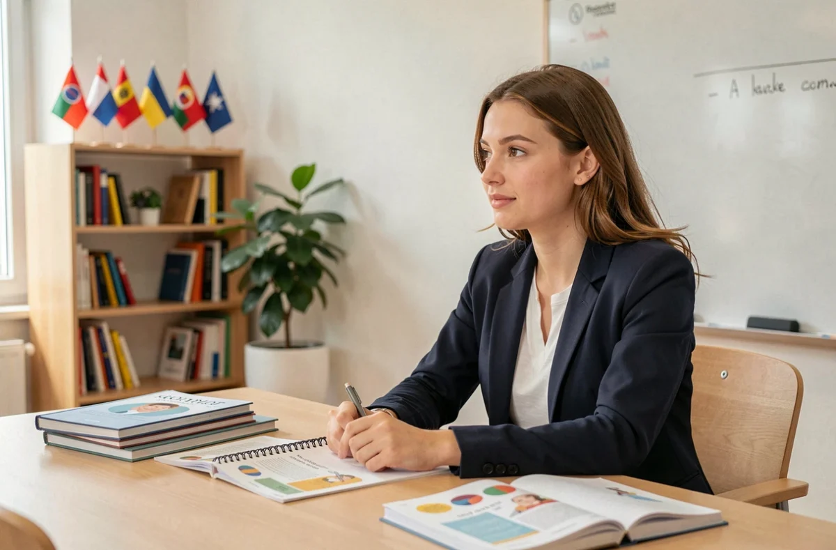 Cours de langue individuel dans les locaux de LiL'Langues, école internationale à Lille
