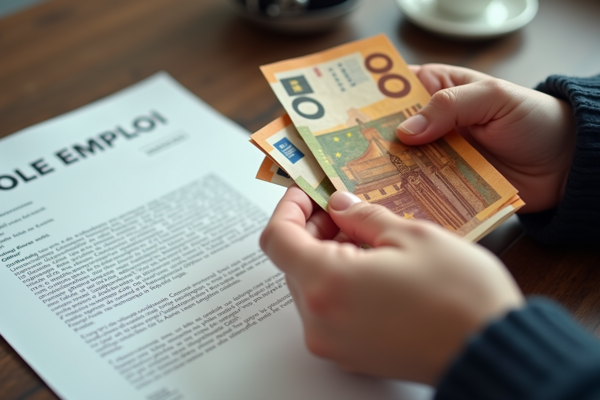 Mains tenant des billets d